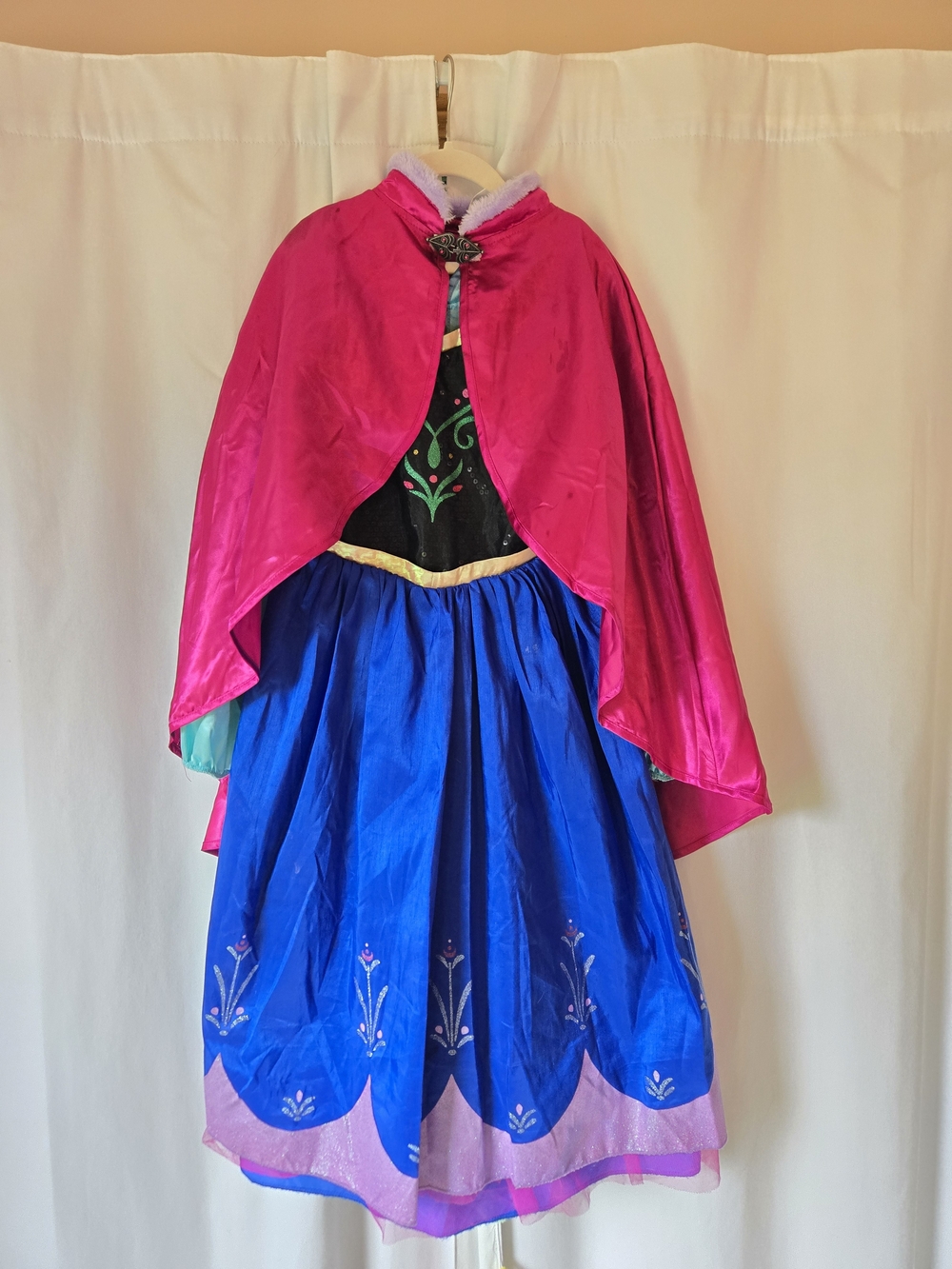 Disney Anna Cape Dress Costume